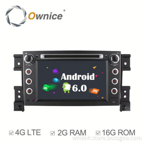 Ownice Android 6.0 Cortex A53 4core car stereo for SUZUKI Grand Vitara 2005-2011 support TPMS +2G Ram